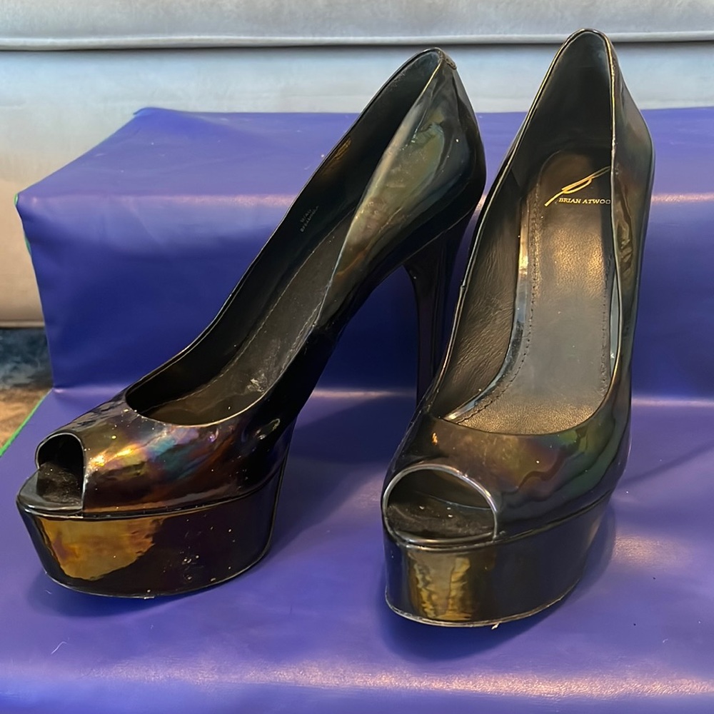 Brian Atwood platform heel